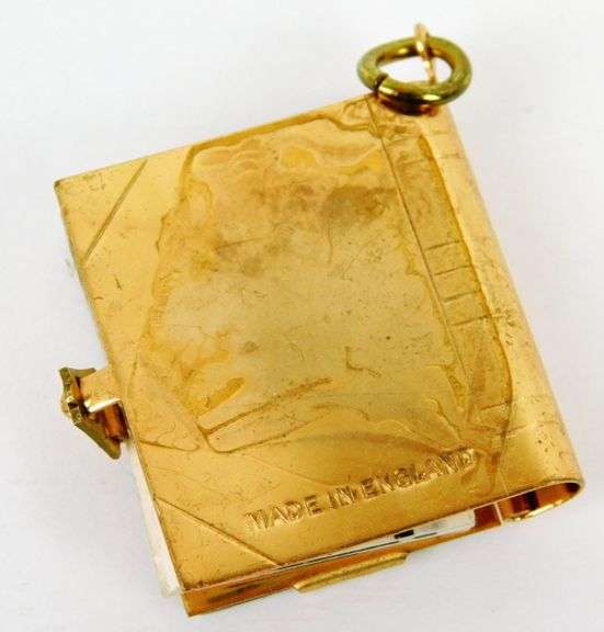 Vintage London Book Locket with Fold Out Postcards