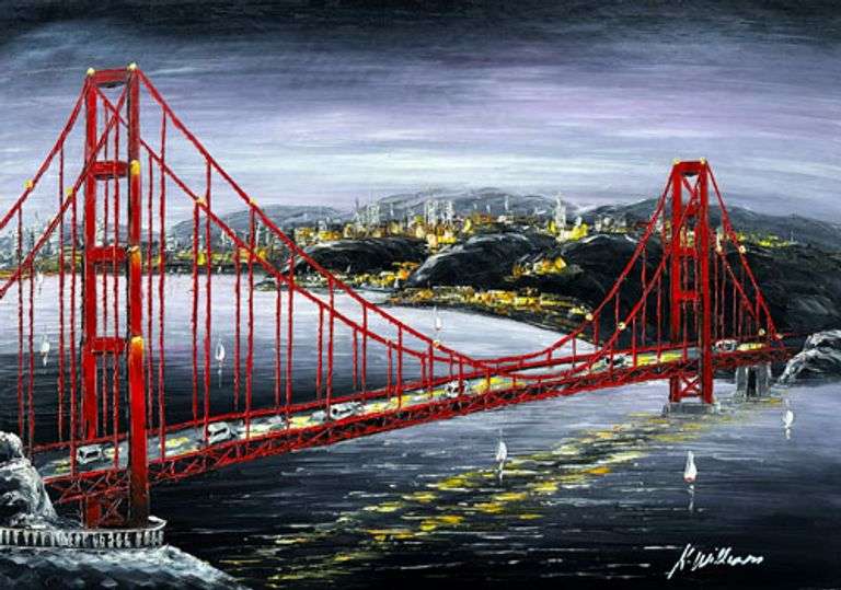 EXCEPTIONALY BEAUTIFUL PAINTING ON CANVAS