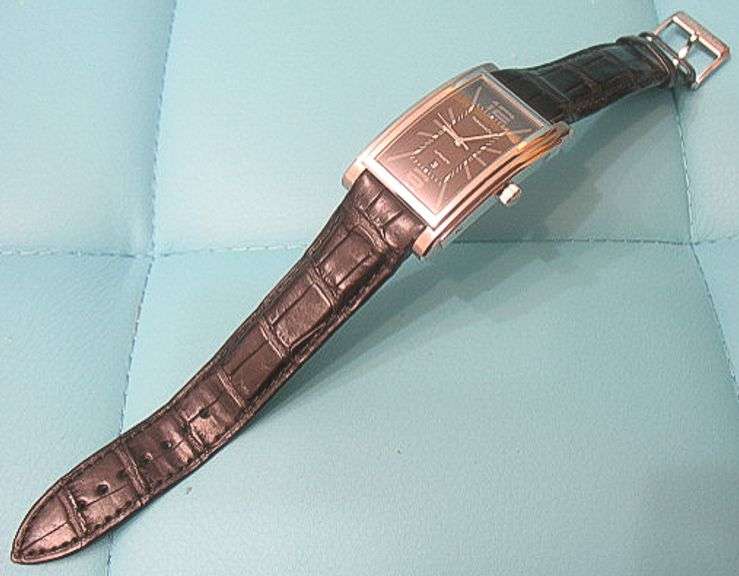 MEN'S TIFFANY & CO AUTOMATIC TANK WATCH