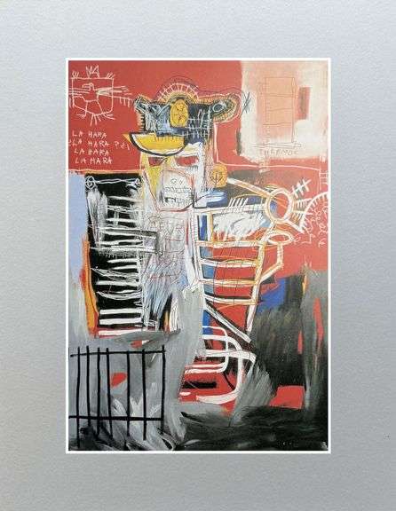 Colorful Jean-Michel Basquiat From 'The Art of Storytelling'