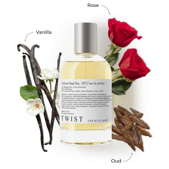Twist Velvet Oud No. 197 Inspired By Mfk Oud Satin Mood