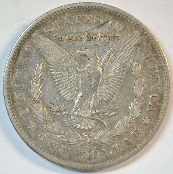 Upper end 1878-CC Morgan Silver Dollar. Scarce this nice