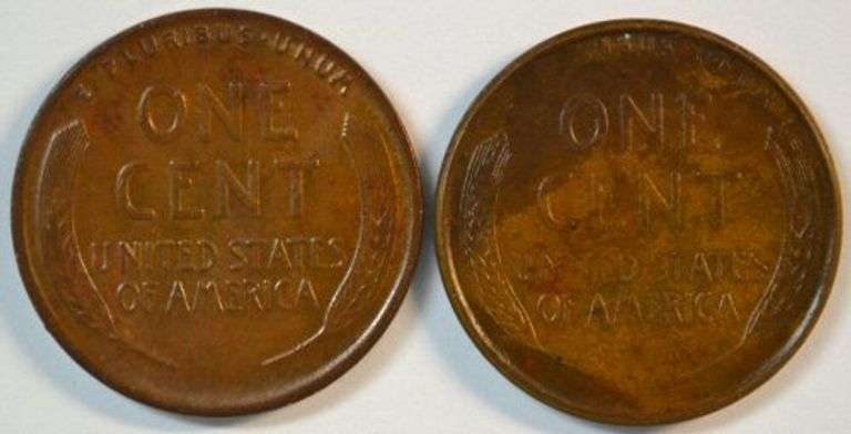 Upper end better dates 1915 and 1915-S Lincoln Cents.
