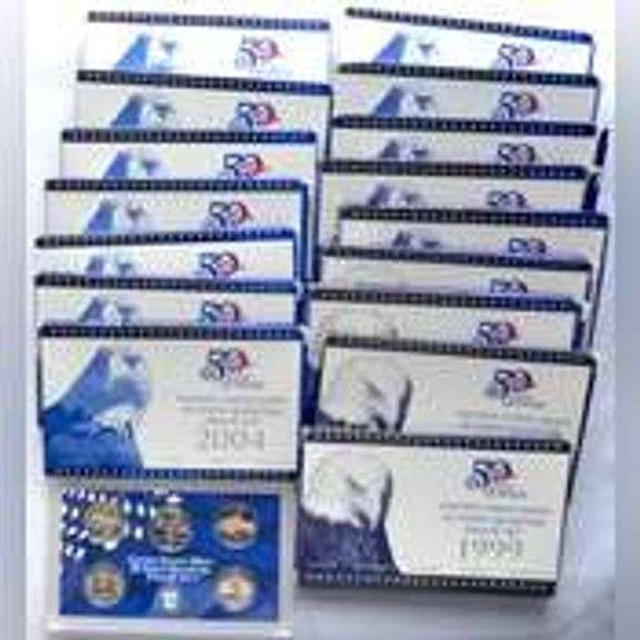 Two Each 1999-2006 US Proof Sets