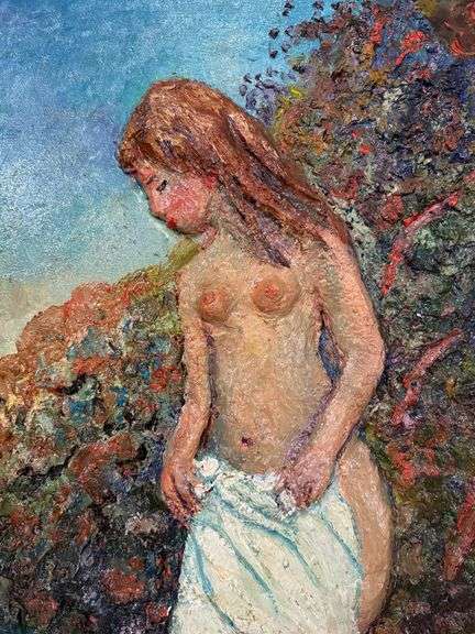 Calm And Reflective Original Mix Media 3-D By Manor Shadian