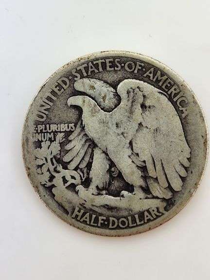 1917-S Obverse Mint Mark Walking Liberty Half Dollar