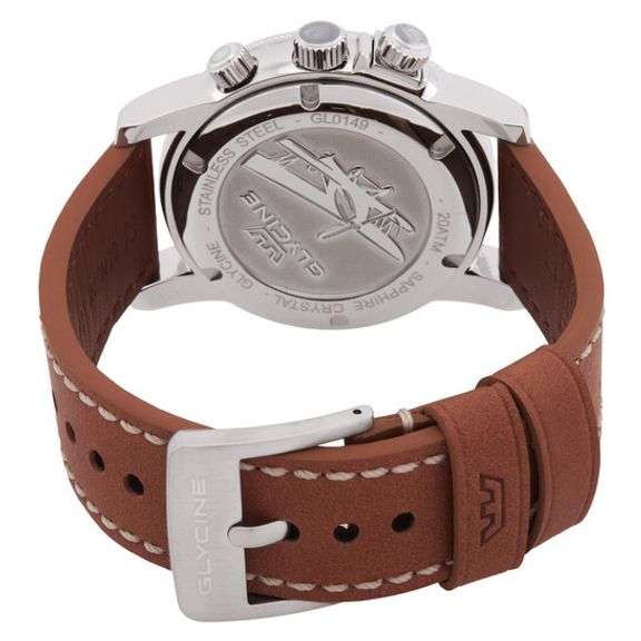 Glycine Airman GMT White Dial Men's Watch