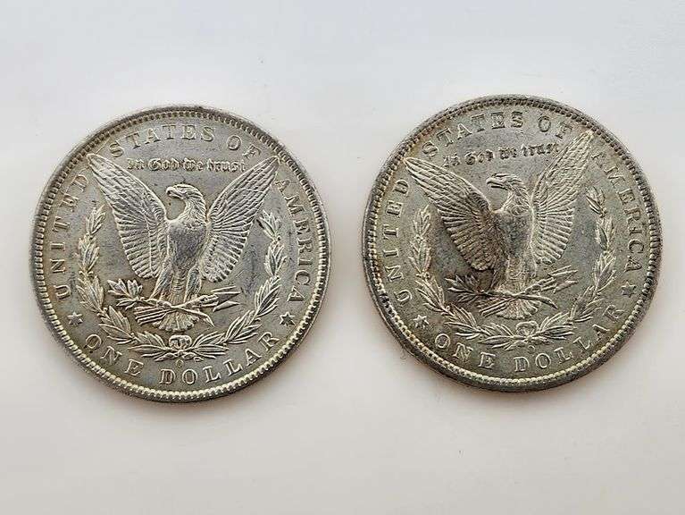 1899-O & 1900-O Morgan Silver Dollars