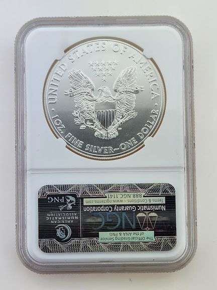 2013-(W) American Silver Eagle, NGC MS70 ER