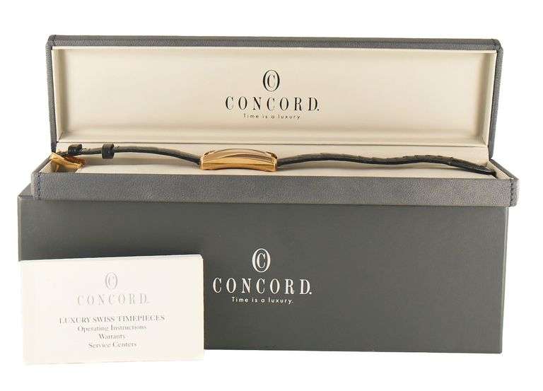 Concord Delirium La Nuit, 28.5 X 43MM, Black Dial, 18K Rose Gold Watch