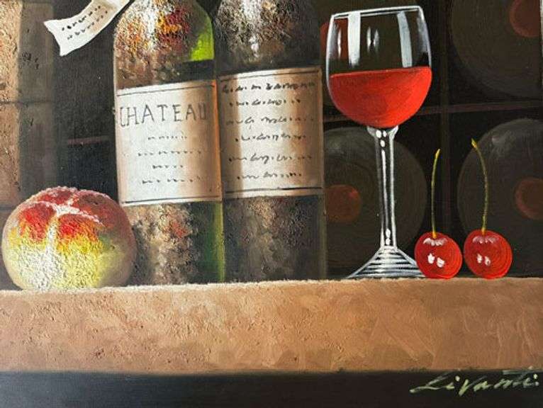 VERY NICE UNIQUE OIL PAINTING ON CANVAS