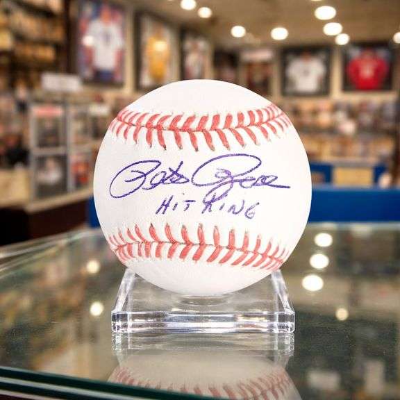 Pete Rose Signed Official Major League Baseball