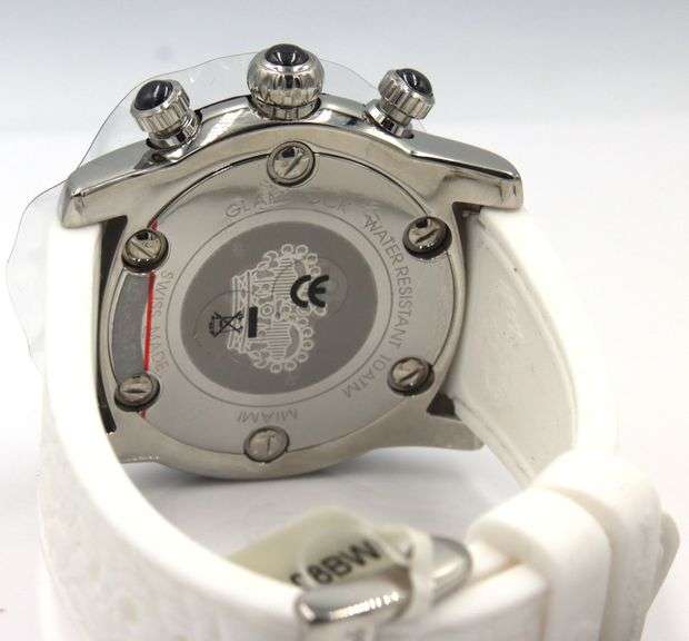 Brand new Glam Rock white dial watch
