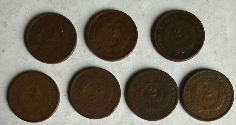 Seven Two Cent Pieces