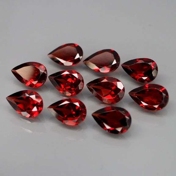 Huge! 15.23ct well matched untreated Garnet set!