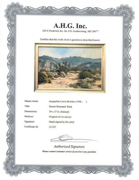 Investment original large size oil on canvas by Jacqueline Lewis Bowker