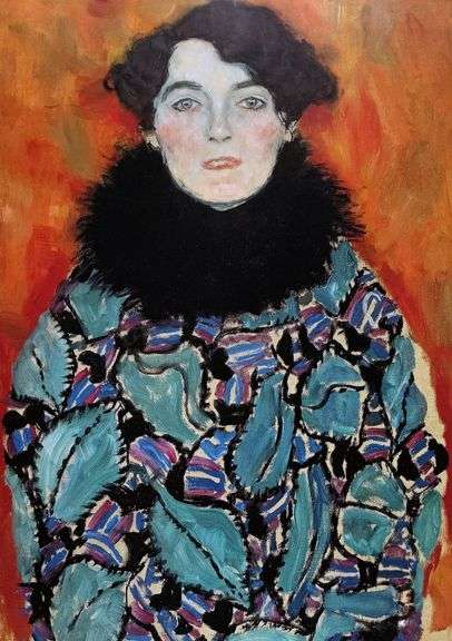 Gustav Klimt, Portrait of Johanna Staude Gustav Klimt Portrait of Johanna Staude