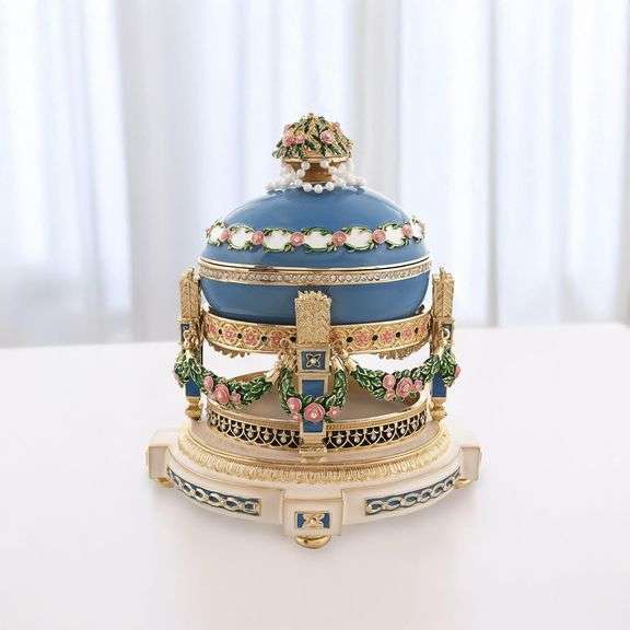 1907 Love Trophies Musical Royal Egg