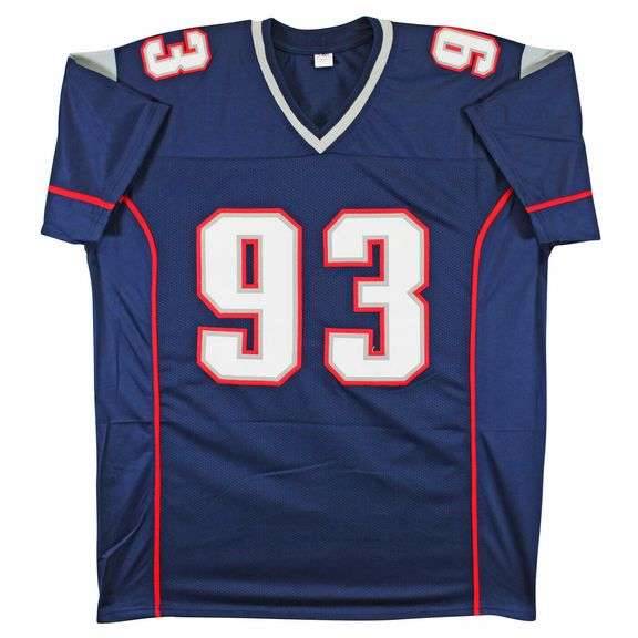 New England Patriots' Richard Seymour Signed Jersey