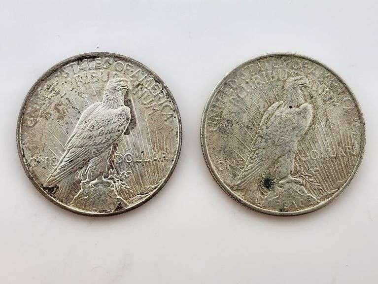 1922 & 1923 Silver Peace Dollars