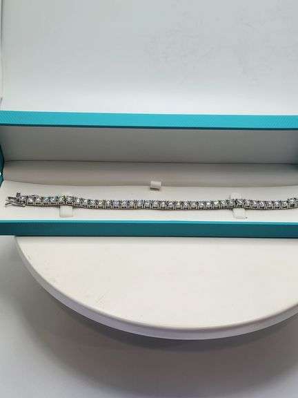 18.92 CTTW Lab Diamond Tennis Bracelet