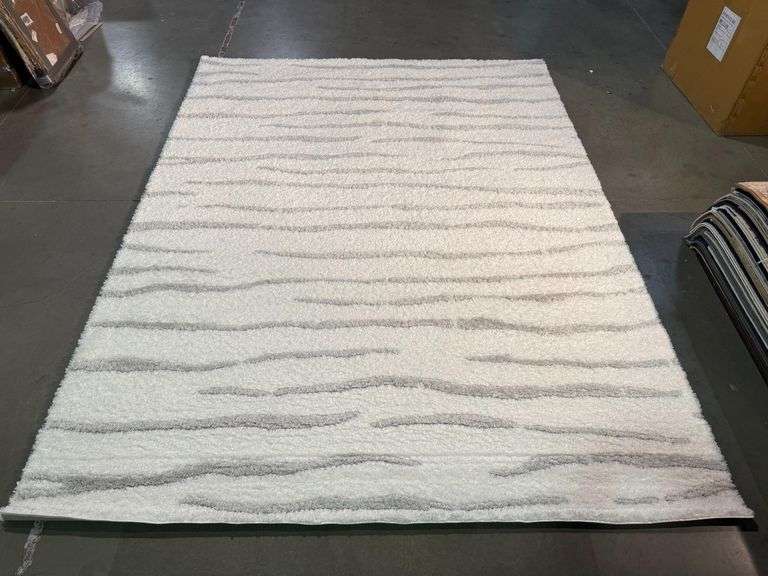 Super Soft Silky Feel Microfiber Contemporary Rug 8x11