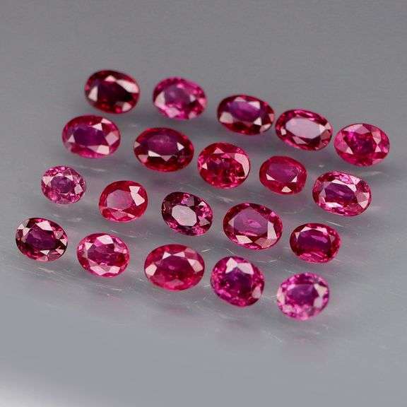Superb 2.75ct violet red Ruby set -Untreated!!!