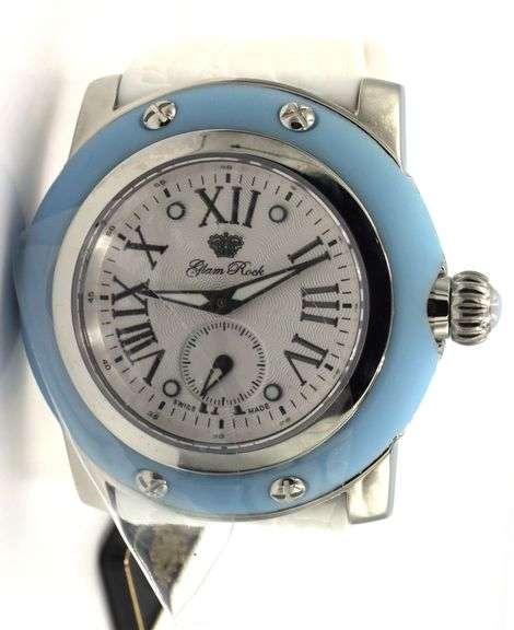 Brand new Glam Rock white dial watch