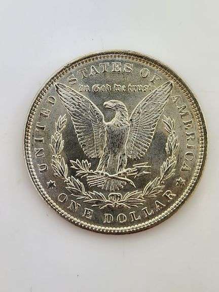 1889 Morgan Silver Dollar, AU