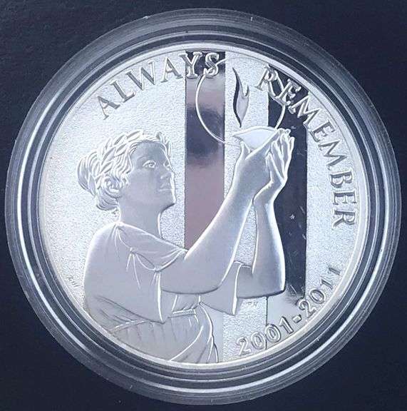 2011 September 11 National Medal – With Original Box & COA