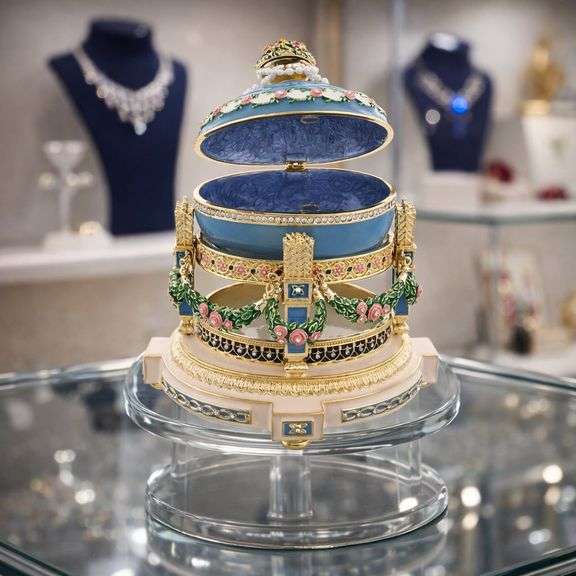 1907 Love Trophies Musical Royal Egg