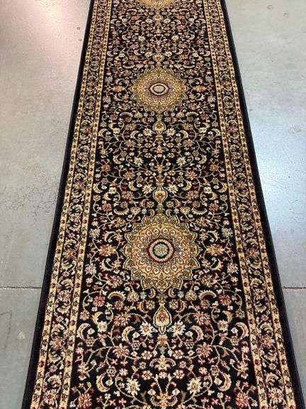 Stunning Wide Medallion Runner 2.7x12.7