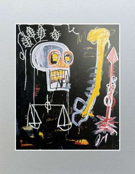 Colorful Jean-Michel Basquiat From 'The Art of Storytelling'