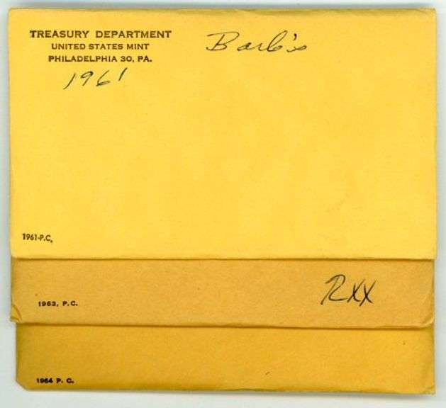 3 UNOPENED US Silver Proof Sets 1961 to 1964