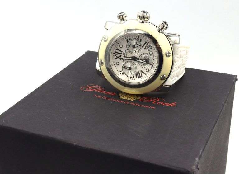 Ladies Glam Rock white dial brand new watch