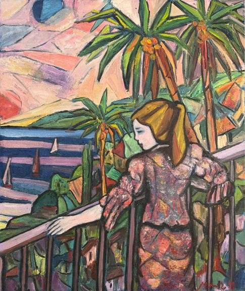 Bold Mixed-Media Original By Manor Shadian