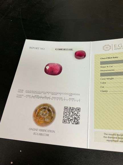 CERTIFIED NATURAL RUBY 6.26 CARATS.