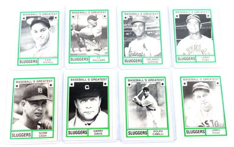 8 - 1982 Baseball Greatest Sluggers Cards