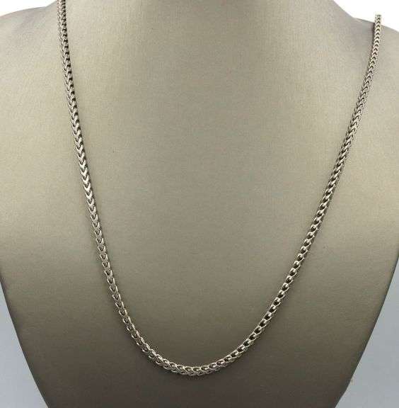 Italian 925 sterling silver chain necklace