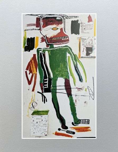 Colorful Jean-Michel Basquiat From 'The Art of Storytelling'