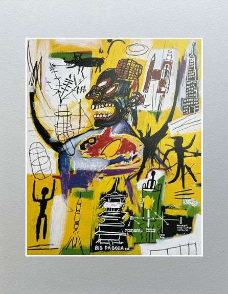 Colorful Jean-Michel Basquiat From 'The Art of Storytelling'