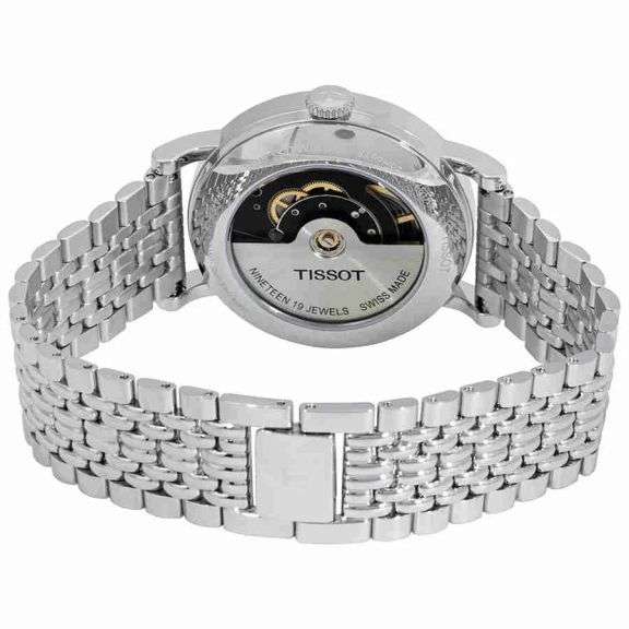 Tissot Everytime Swiss Automatic Men’s Watch – White Dial, Stainless Steel Bracelet