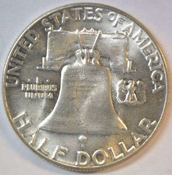 Choice to Gem BU 1951 Franklin Half Dollar with Full Bell Lines (FBL)