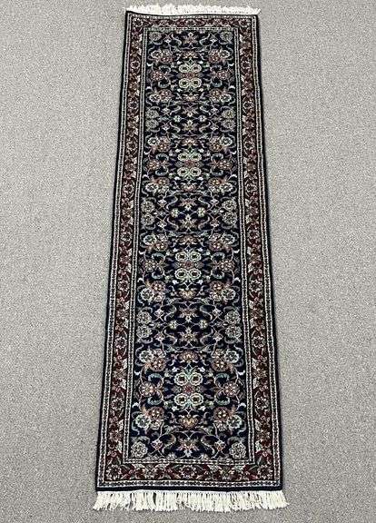Hand Woven Tabriz Design Runner 2.7x9.3