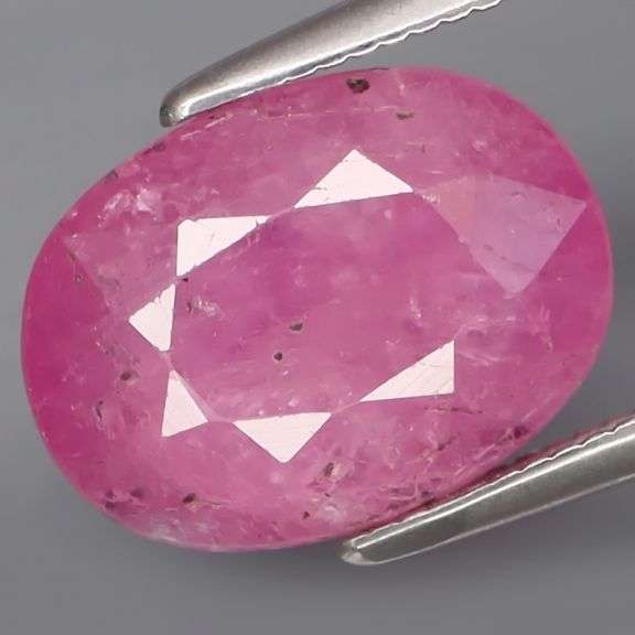 Real! 4.66ct rich pink Ruby sourced from Mozambique!
