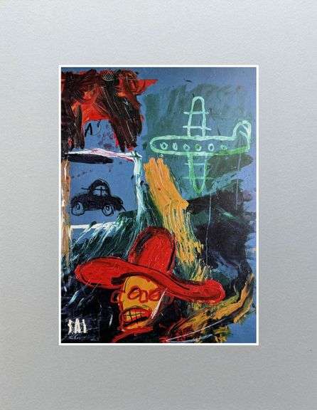 Colorful Jean-Michel Basquiat From 'The Art of Storytelling'