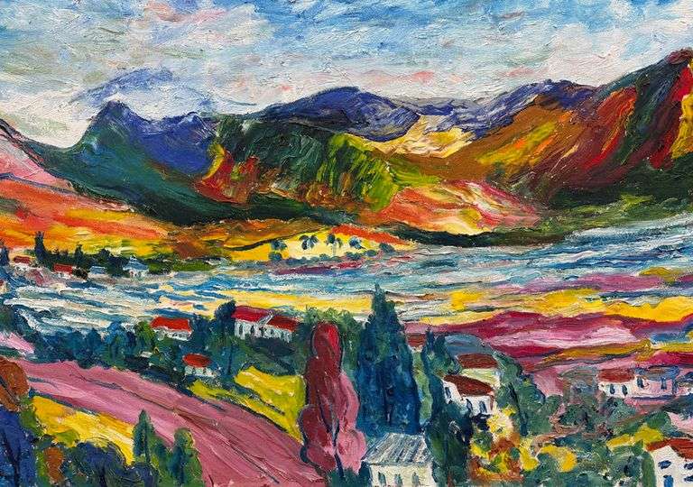 Warm And Expressive Original By Manor Shadian Manor Shadian Kaneohe Bay HI