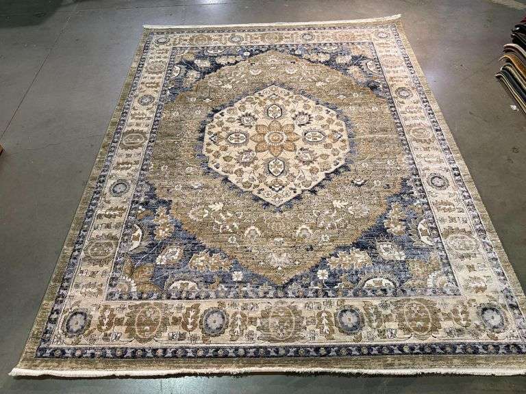 Timeless Detailed Classic Medallion  Rug 8x10