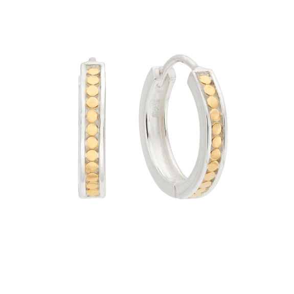 Classic Small Hinge Reversible Hoop Earrings