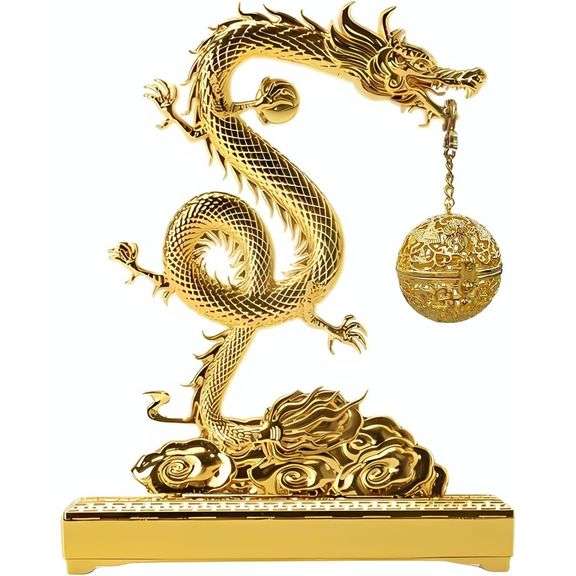 Chinese Dragon Incense Burner